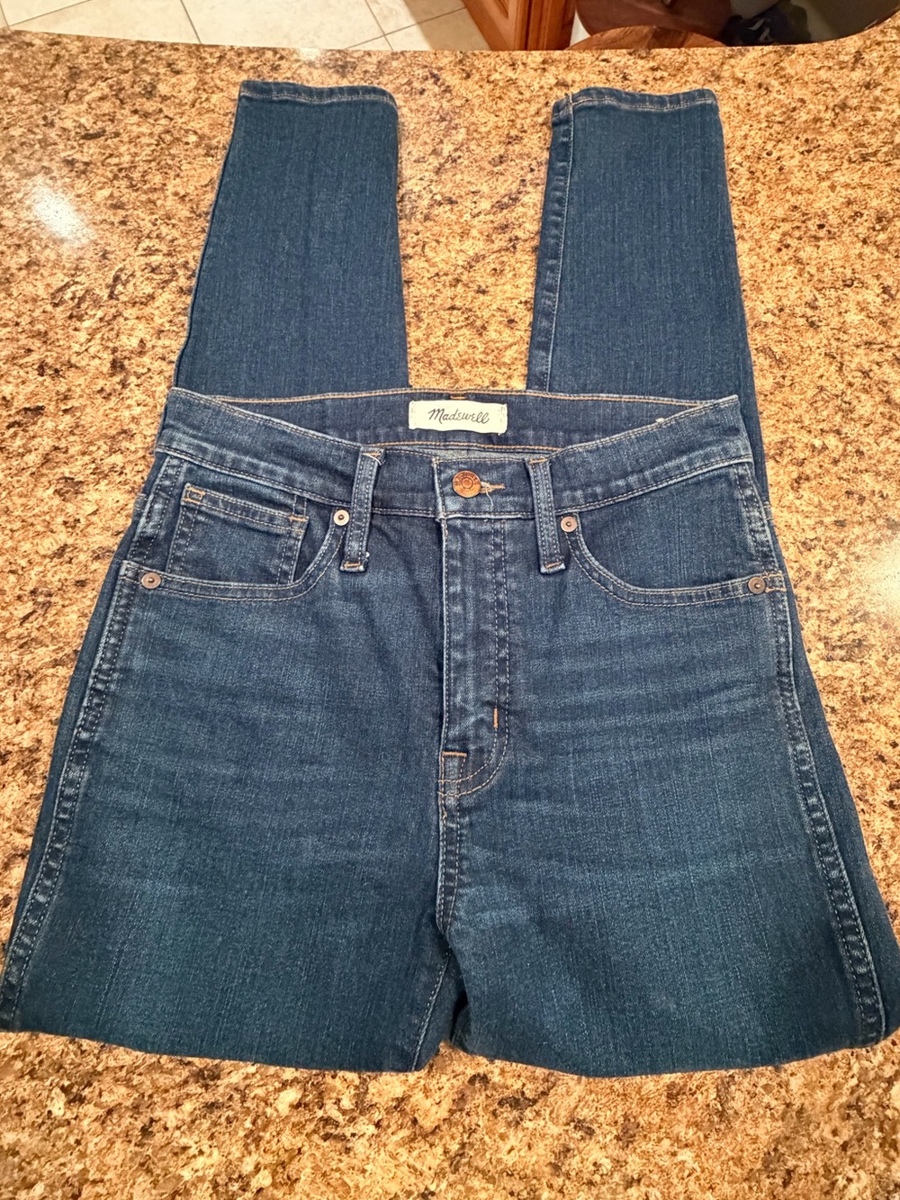 Madewell high rise skinny jeans